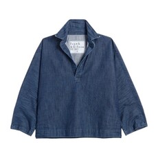 Frank & Eileen GABI Popover Shirt Vintage Dark Wash
