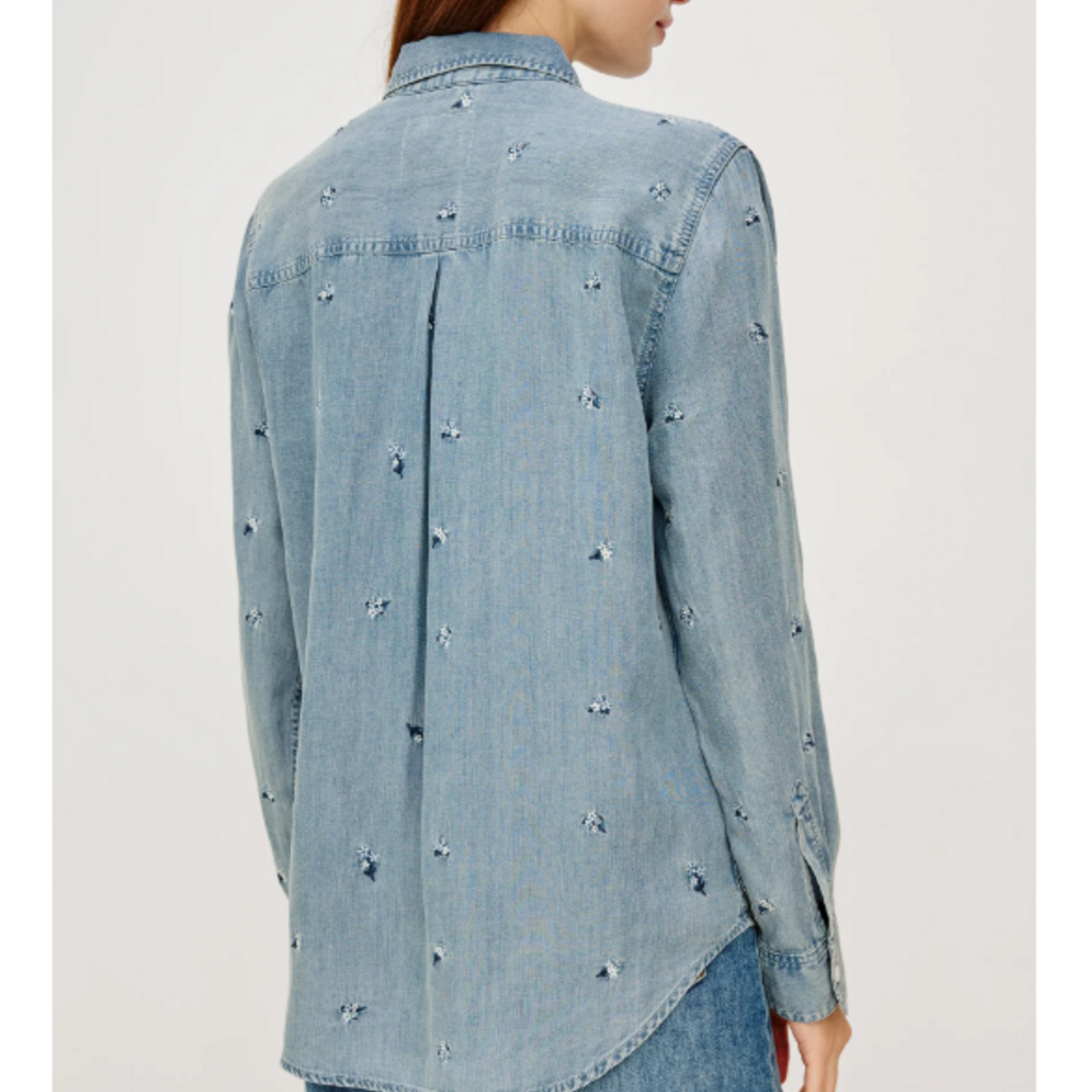 Rails Ingrid Shirt Blue Blossoms