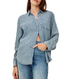 Rails Ingrid Shirt Blue Blossoms