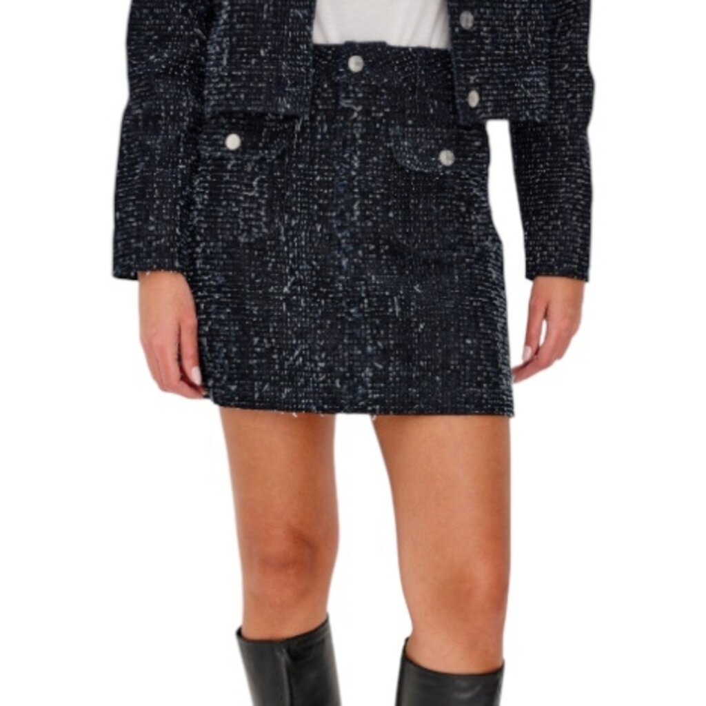 Rails Abbot Skirt Denim Tweed