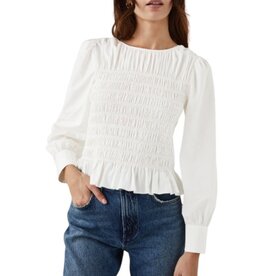 Rails Tabi Top White Embroidery