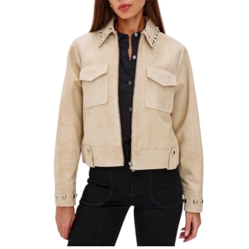 Rails ZETA SUEDE JACKET TAUPE