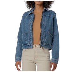 Kut From The Kloth GENEVIEVE ZIP FRONT JACKET ADMIRING