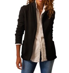 Frank & Eileen Dublin Sweatshirt Blazer BLACK