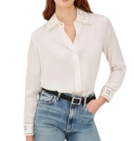 Rails CLARISE SHIRT IVORY EYELET