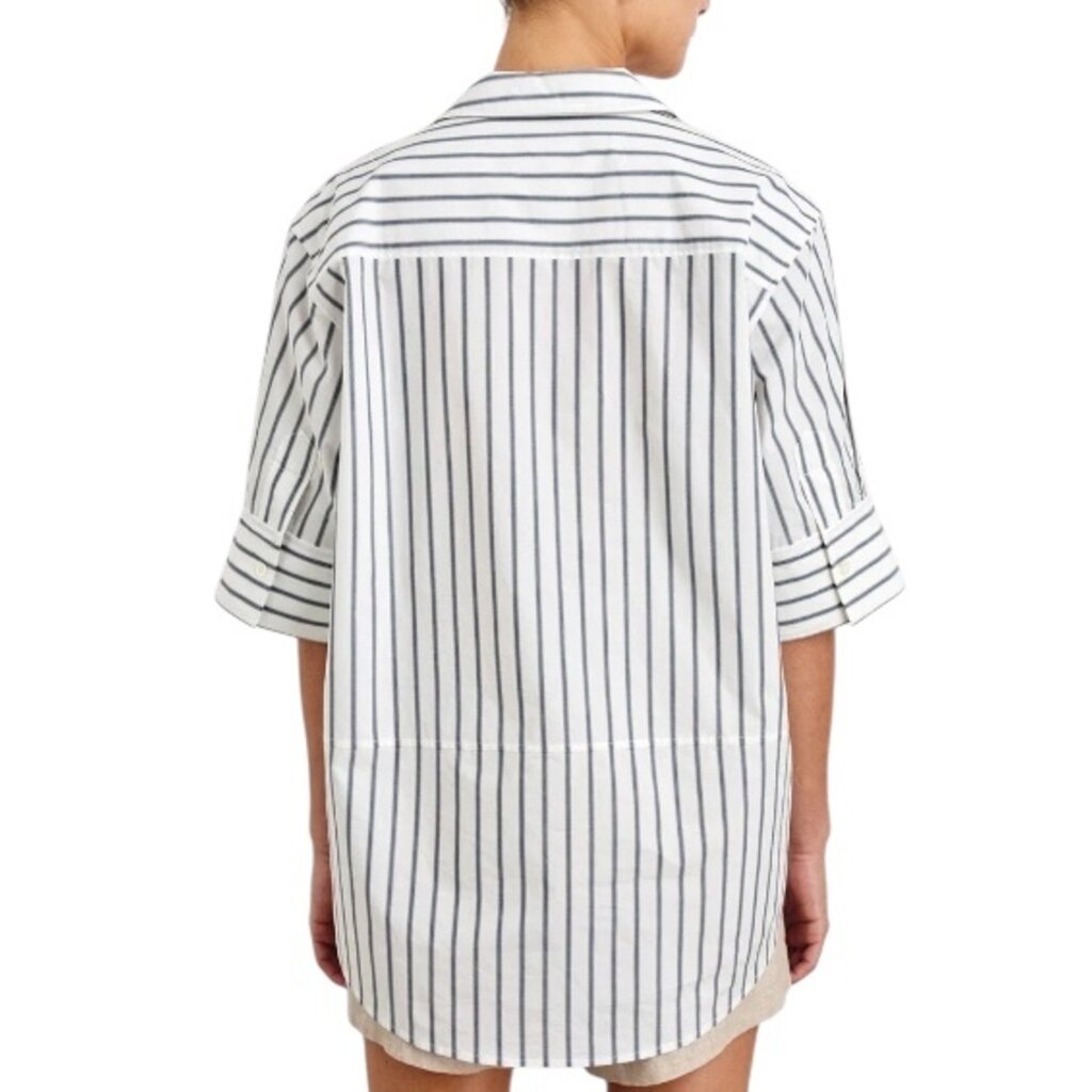 Rails JUDA SHIRT CHALK SLATE STRIPE