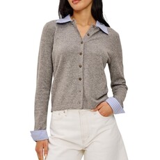 Rails ERYN CARDIGAN HEATHER GREY POPLIN MIX