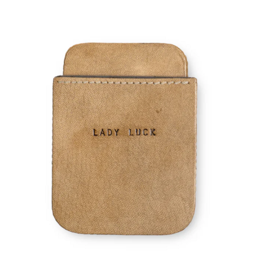 Sugarboo LADY LUCK LEATHER PLAYING CARD CASE