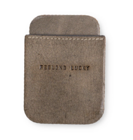 Sugarboo FEELING LUCKY LEATHER PLAYING CARD CASE