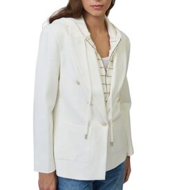 CENTRAL PARK WEST NEVADA RUGBY STRIPE SWEATER DICKEY JACKET WHITE