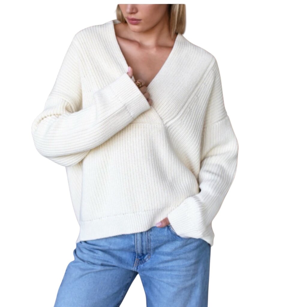 Emerson Fry Harlow Sweater - Ivory Organic