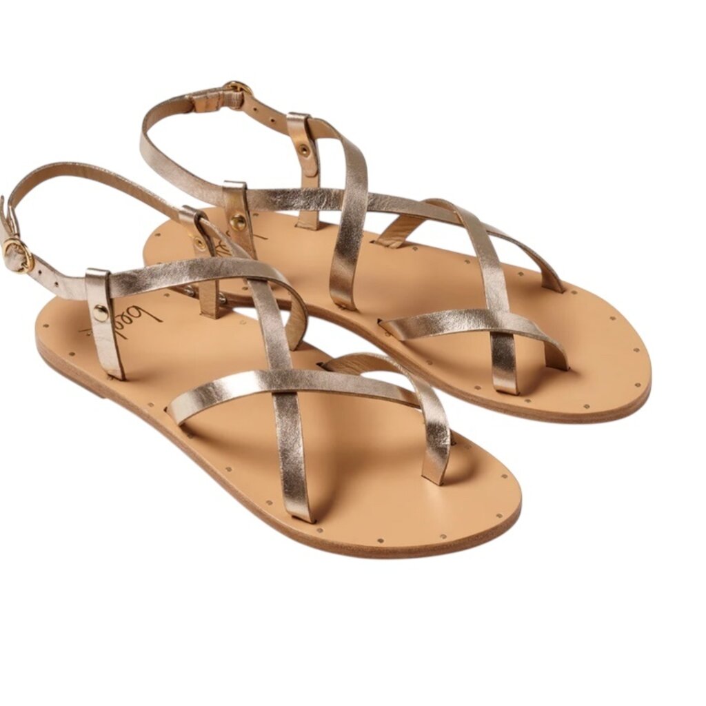 BEEK LINNET SANDAL GOLD/BEACH