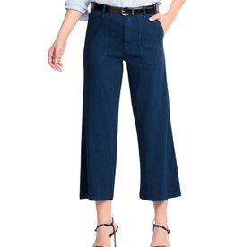 Kut From The Kloth TOPAZ HIGH RISE WIDE LEG PANT COASTAL BLUE