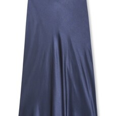 Rails ANYA SATIN MIDI SKIRT NAVY