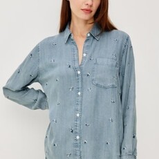 Rails Ingrid Shirt Blue Blossoms