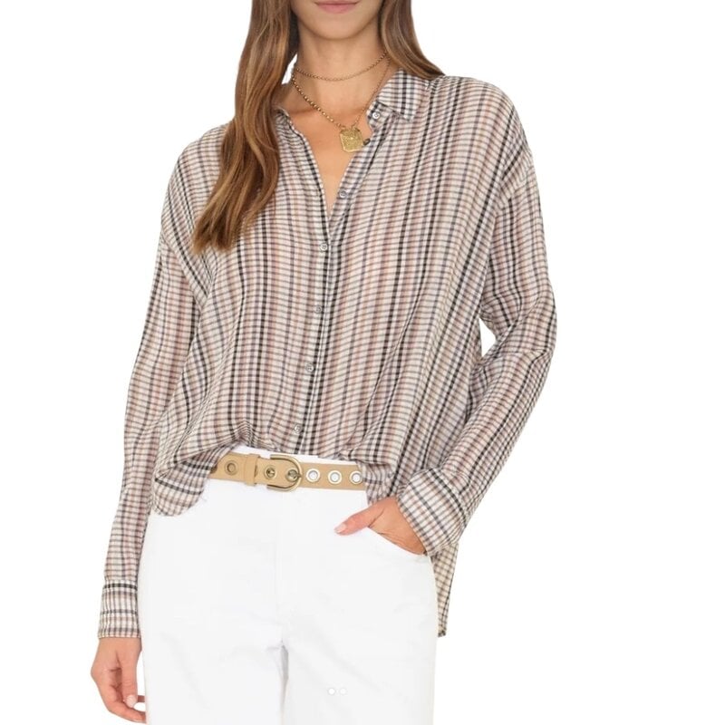 XIRENA JACE SHIRT COCO SHELL