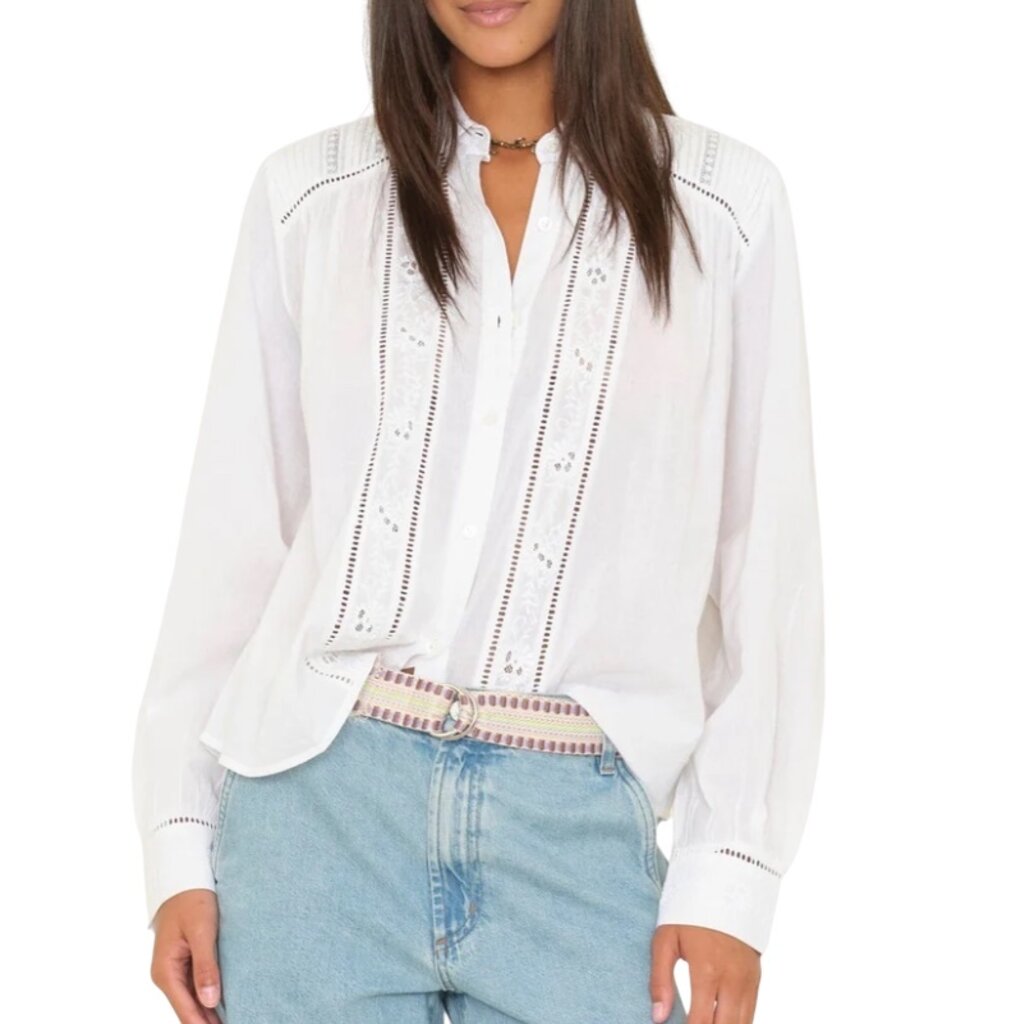 XIRENA Viviana Shirt White