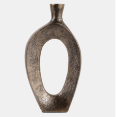 Sagebrook TALL BUD VASE, ANTIQUE GOLD