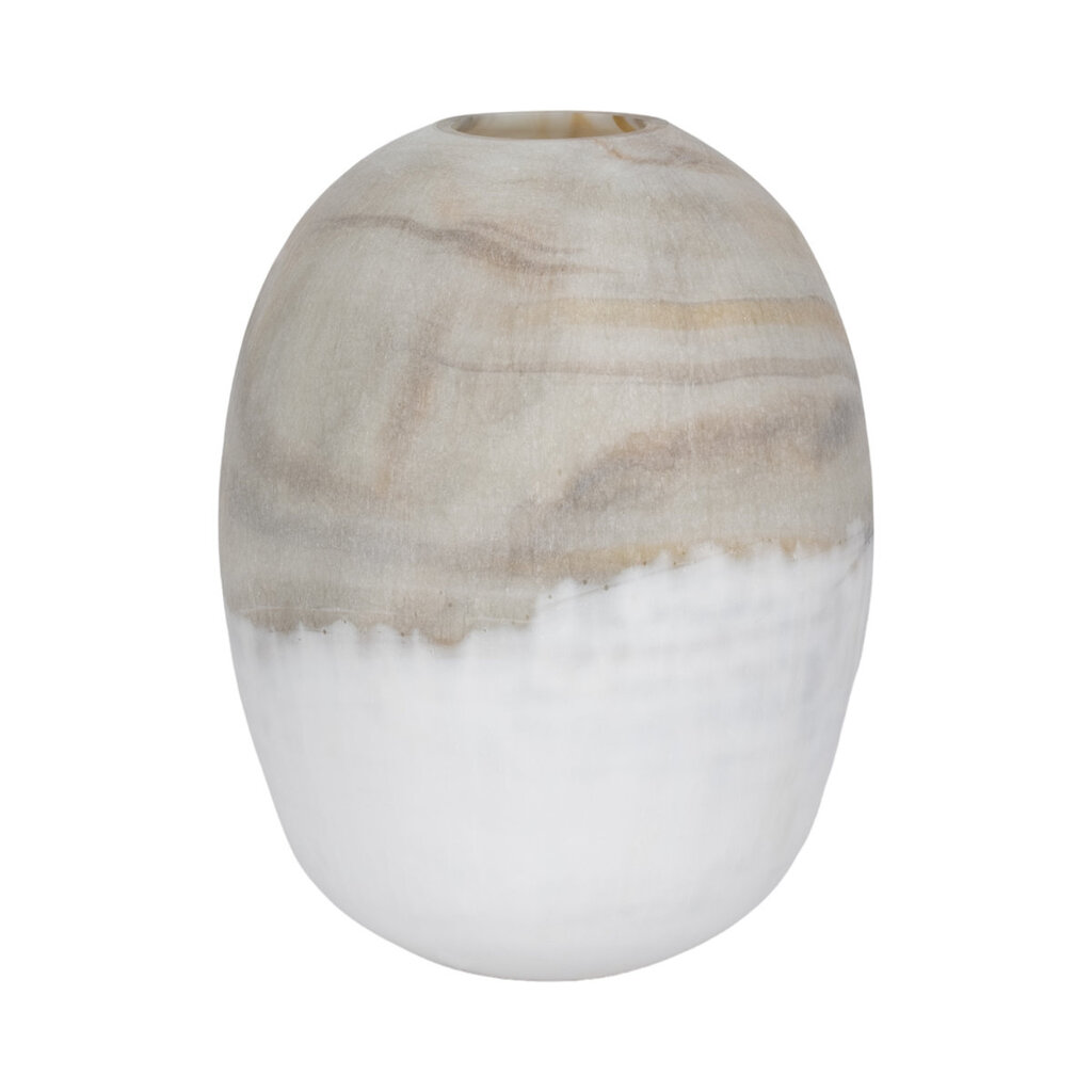 Sagebrook 14" IMMA GREY GLASS VASE