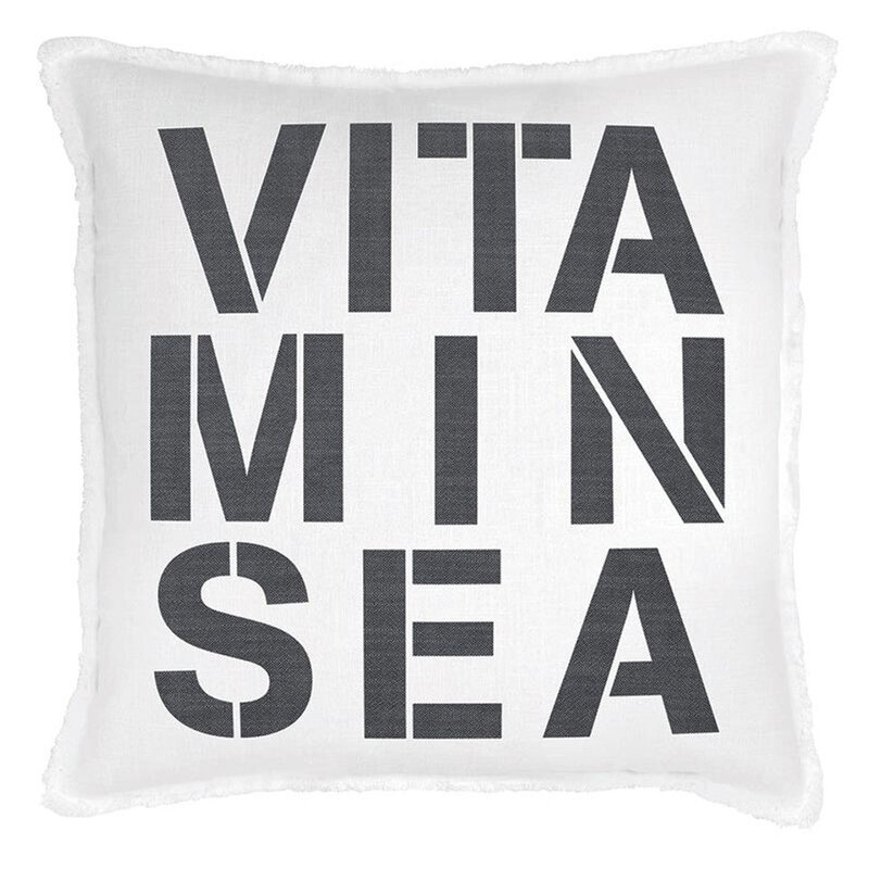 Santa Barbara Design Studio Face To Face Euro Pillow - Vitamin Sea