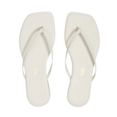 TKEES Square Toe Lily Cream AS SIZED