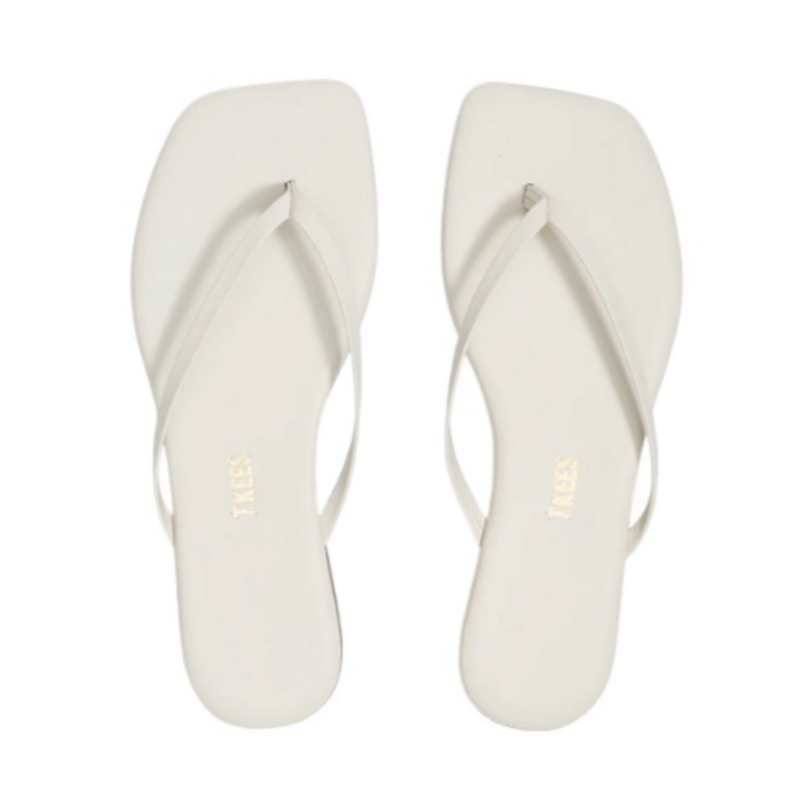 TKEES Square Toe Lily Cream AS SIZED