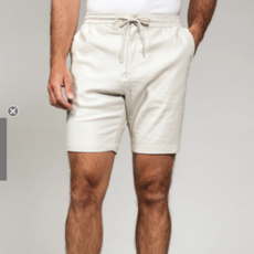 7DIAMONDS DRIFTWOOD LINEN SHORT TAN