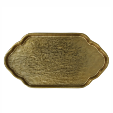 Greek Key Tray, Brass - Lrg