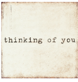 Sugarboo Thinking of You “12x 12”