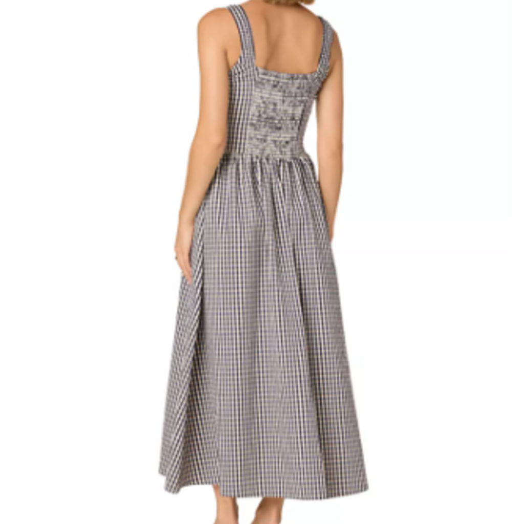 ASTR Black Gingham Dress