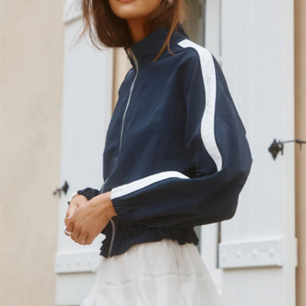 ASTR Sporty Navy Jacket