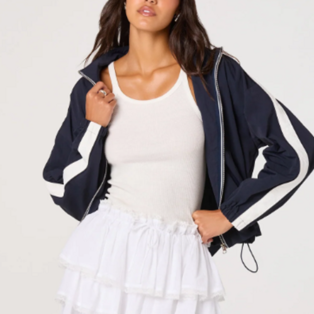 ASTR Sporty Navy Jacket