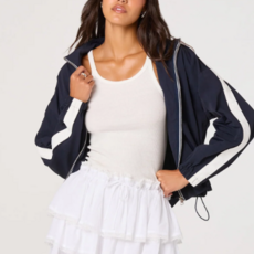 ASTR Sporty Navy Jacket