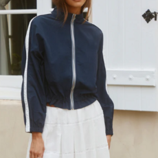 ASTR Sporty Navy Jacket