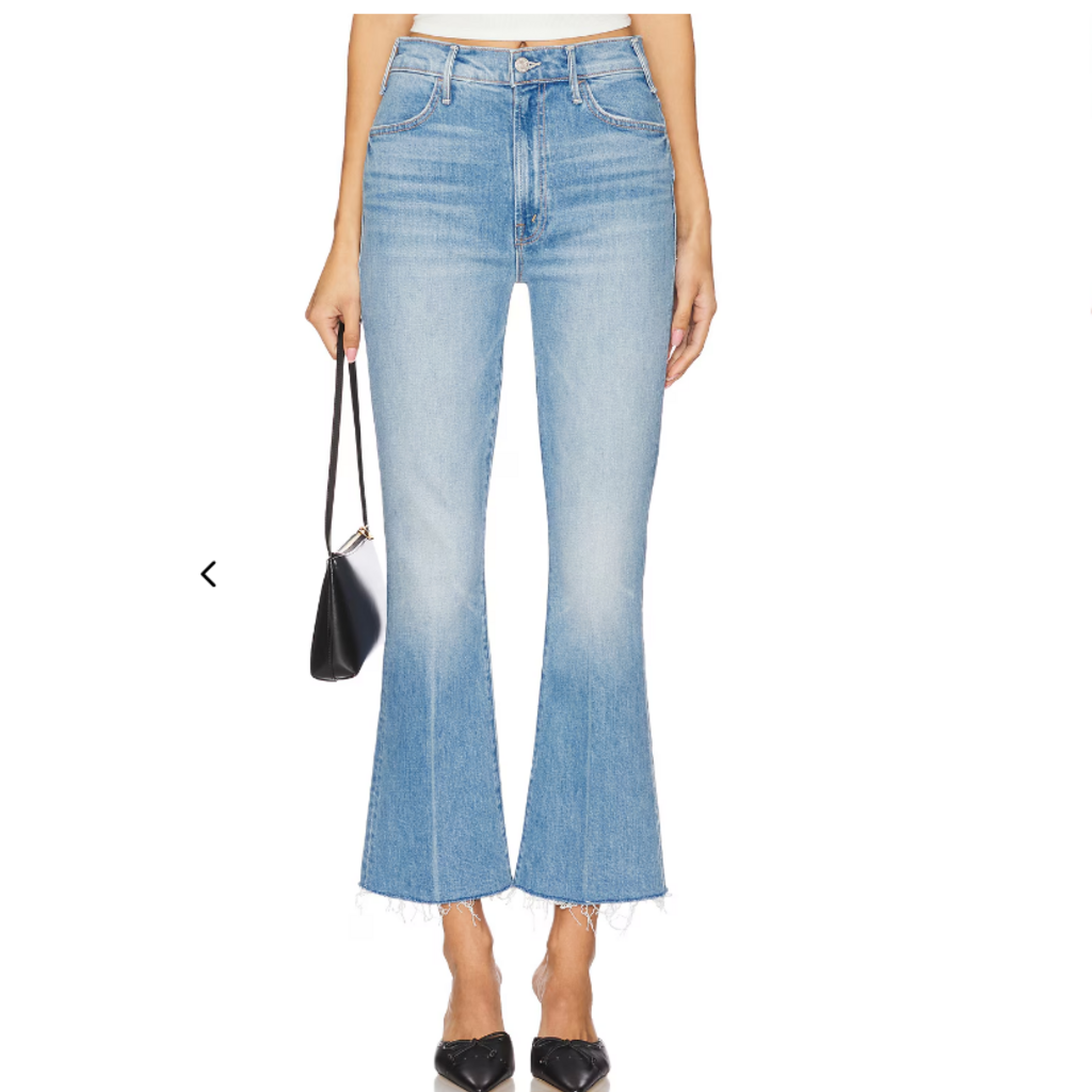 Mother 1117-1296 OWR THE HUSTLER ANKLE FRAY SOW SURREAL