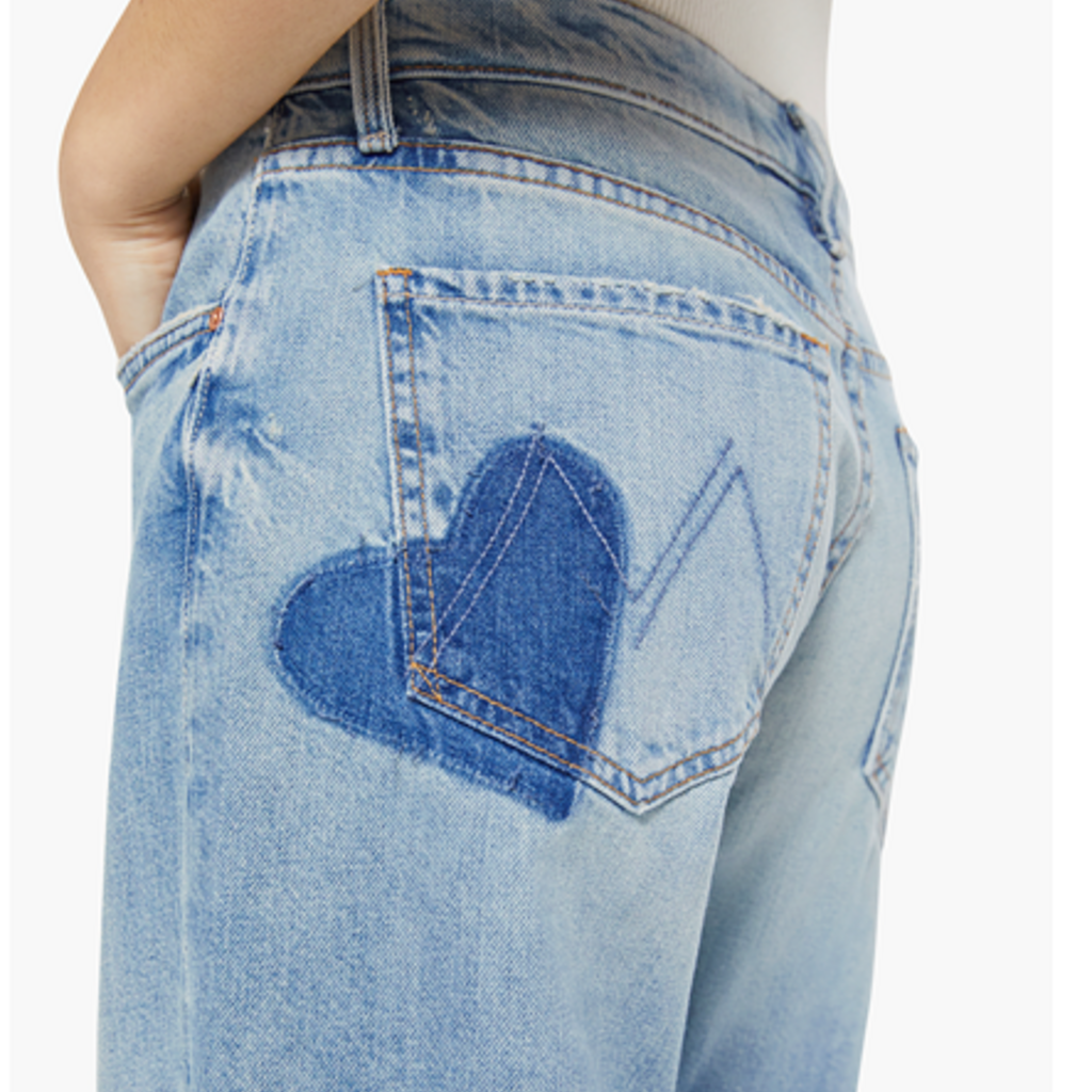 Mother THE MID RISE RAMBLER ZIP SKIMP I CONFESS