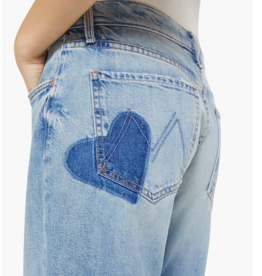 Mother THE MID RISE RAMBLER ZIP SKIMP I CONFESS