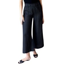 Emerson Fry Pull On Pocket Pant - Jet Black Linen