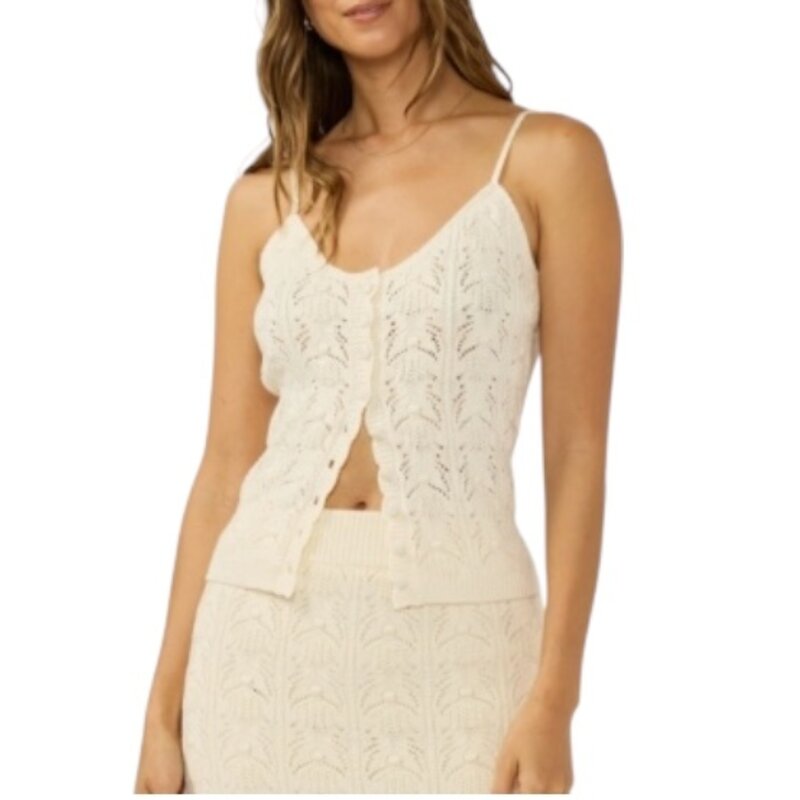 POINTELLE SWEATER TANK