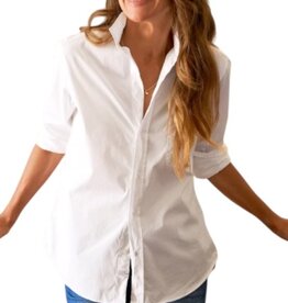 Frank & Eileen Waverly - NYC Button-Up Shirt WHITE