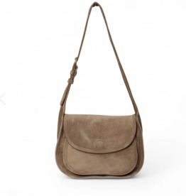 OLIVEVE SIMONA Saddle Bag in Cuoio Italian Leather