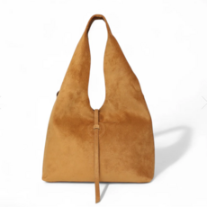 OLIVEVE ELISABETTA in Cuoio Italian Leather Backed  Suede