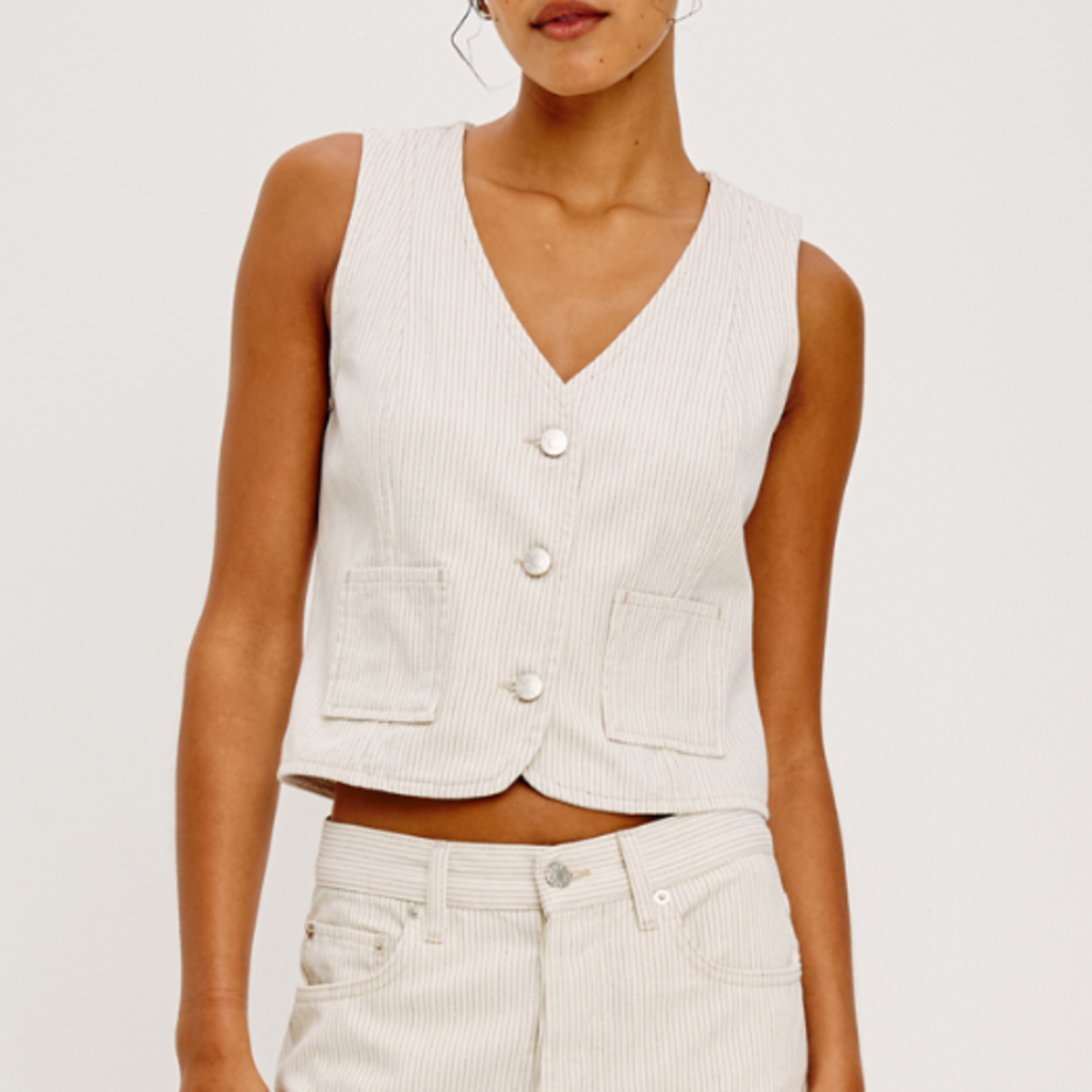 Rails LA JOLLA - ECRU RAILROAD STRIP