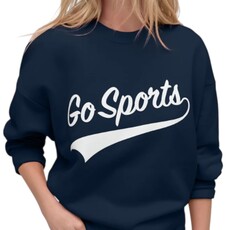 FAVORITE DAUGHTER GO SPORTS SWEATSHIRT NAVY