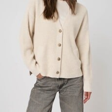 REPEAT CASHMERE CARDIGAN