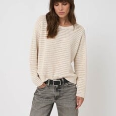REPEAT CASHMERE PULLOVER