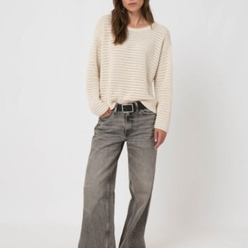 REPEAT CASHMERE PULLOVER