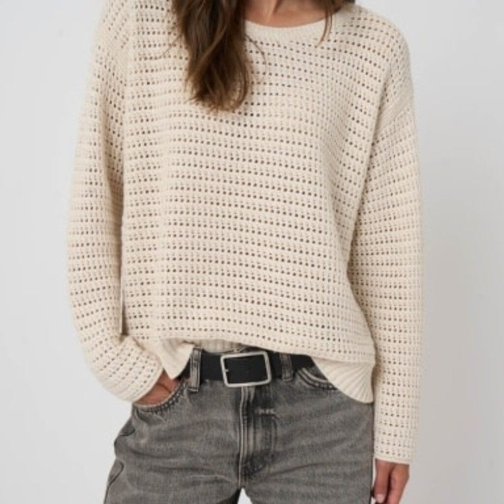 REPEAT CASHMERE PULLOVER