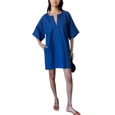 Emerson Fry Structured Dress - Hemp Indigo
