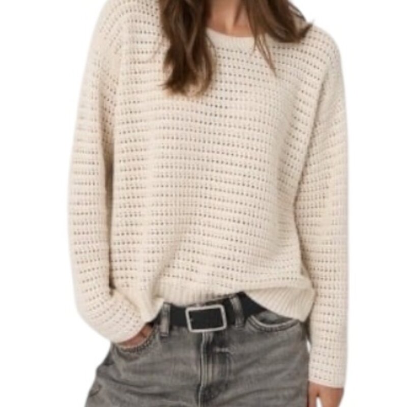 REPEAT CASHMERE PULLOVER